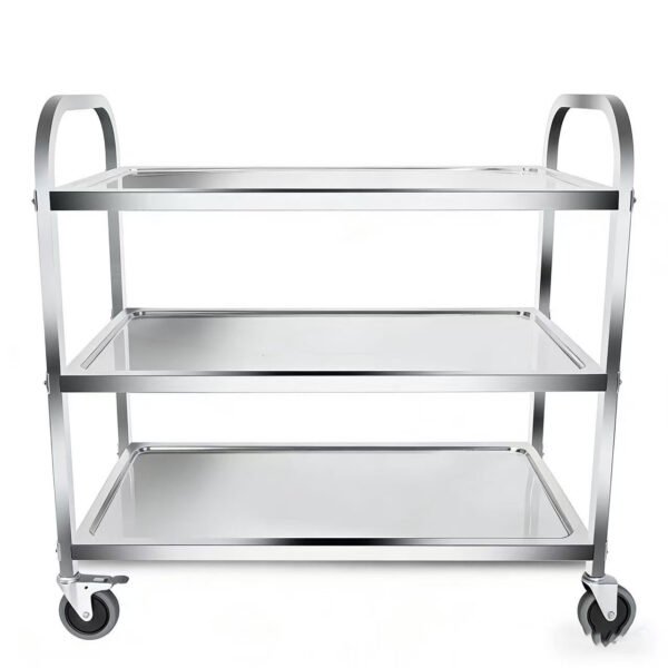 Stainless Steel 3 Layer Trolley