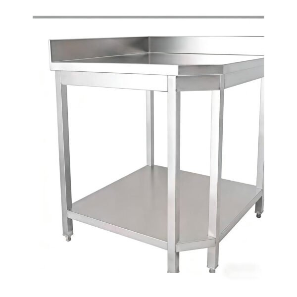 Corner Working  Table with Splashback