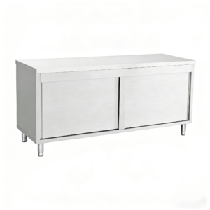 Cabinet with Double Siiding Doors