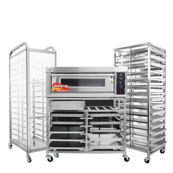Stainless Steel Pan Trolley