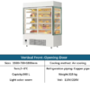 Main Headline: Bespoke Vertical Cake Display Case | Custom Sizes & Logos