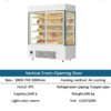 Main Headline: Bespoke Vertical Cake Display Case | Custom Sizes & Logos