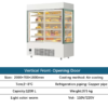 Main Headline: Bespoke Vertical Cake Display Case | Custom Sizes & Logos