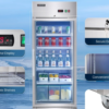 Commercial Upright Glass Door Freezer | Single Door Display Refrigerator