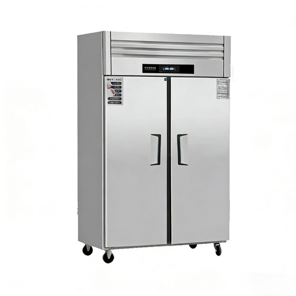 Commercial Double Door Upright Refrigerator/Freezer | Air & Static Cooling