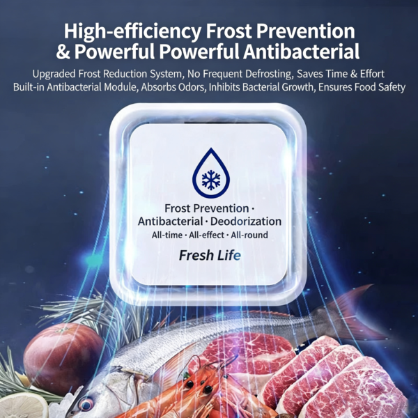 Commercial Double Door Upright Refrigerator/Freezer | Air & Static Cooling