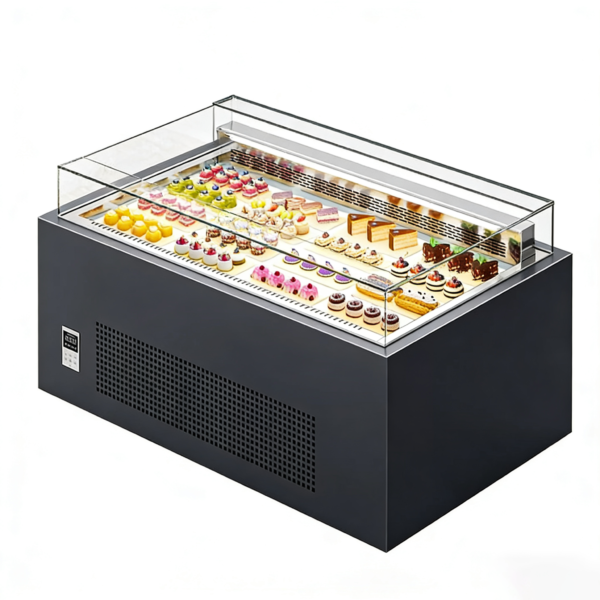Commercial Sandwich Display Refrigerator | Glass Top Deli Display Case